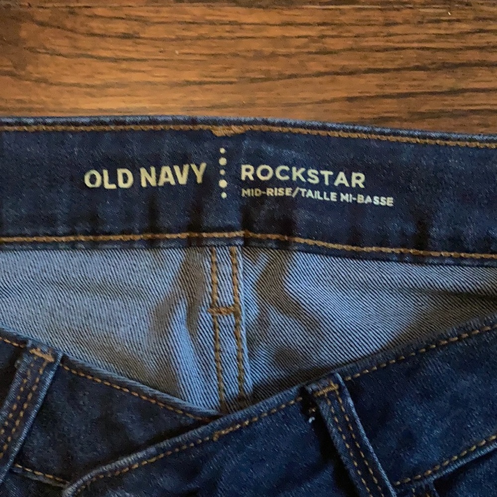 ♦️✴️✅Old Navy Rockstar mid rise jeans - Picture 3 of 4